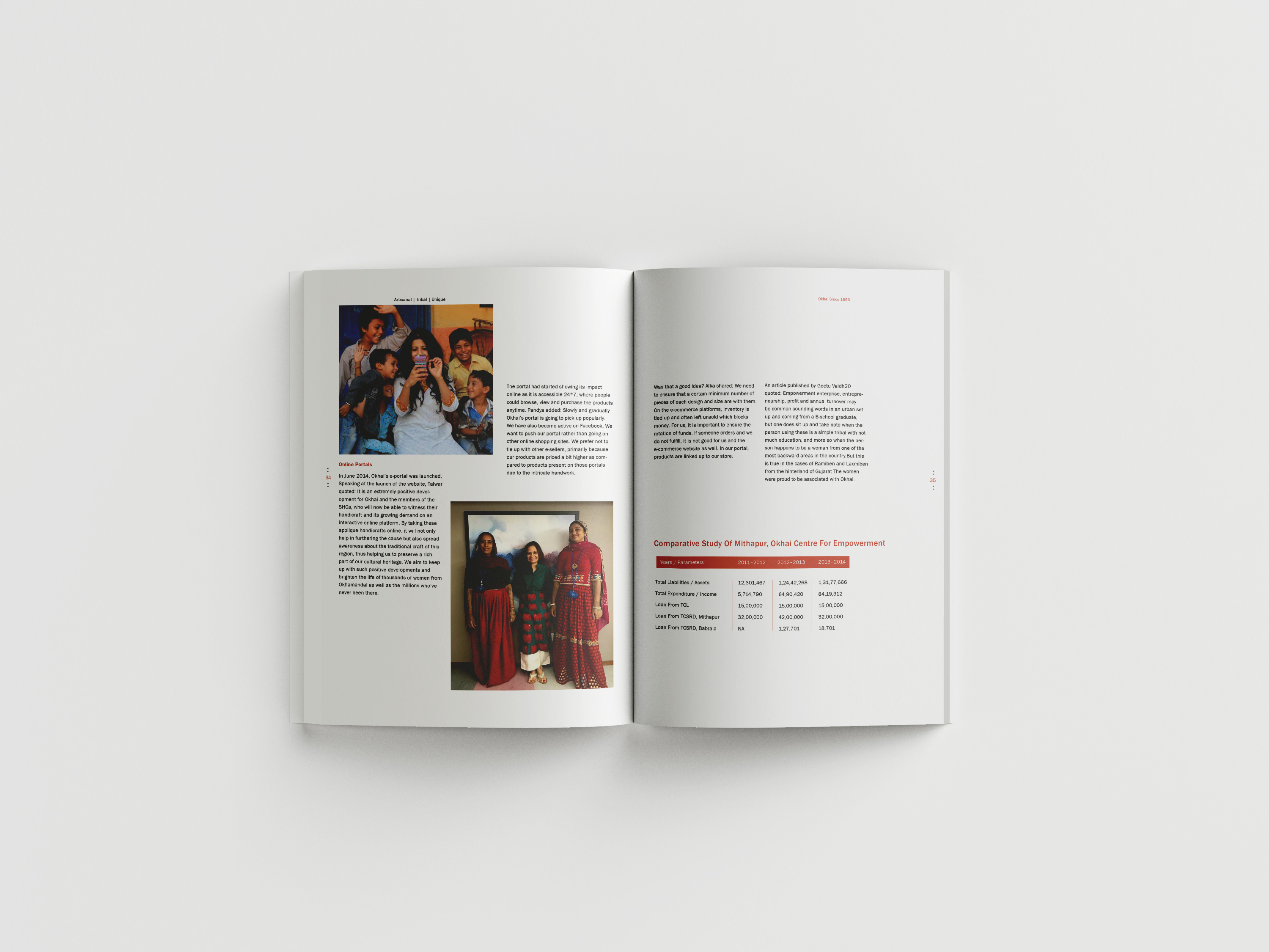 Okhai book design gallery image 4